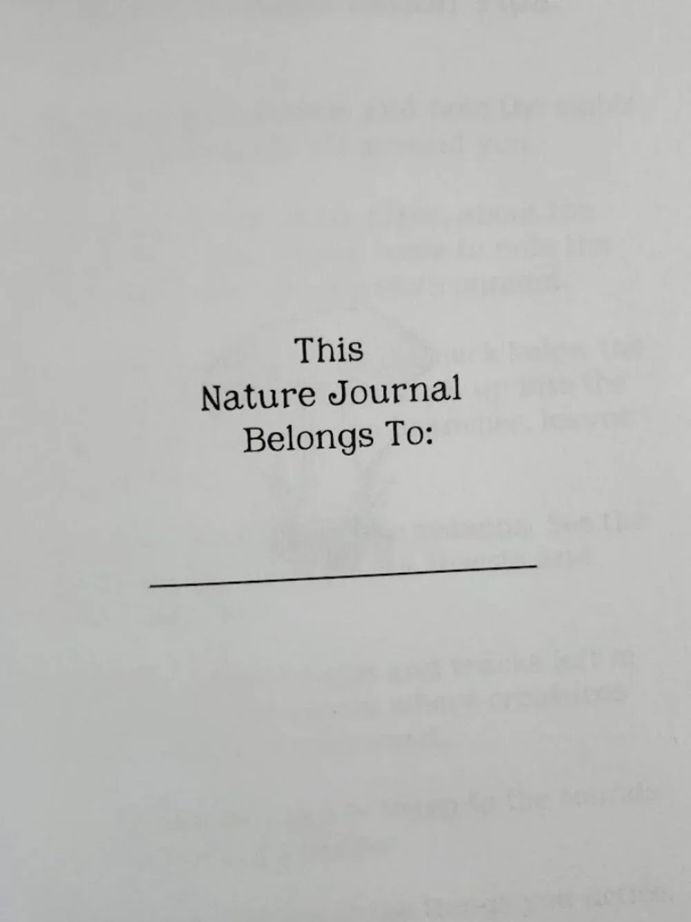 NEW Nature Journal for Kids Activity Book Notebook Hardcover Book Birdwatching B